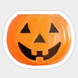 Simply Pumpkin Sticker